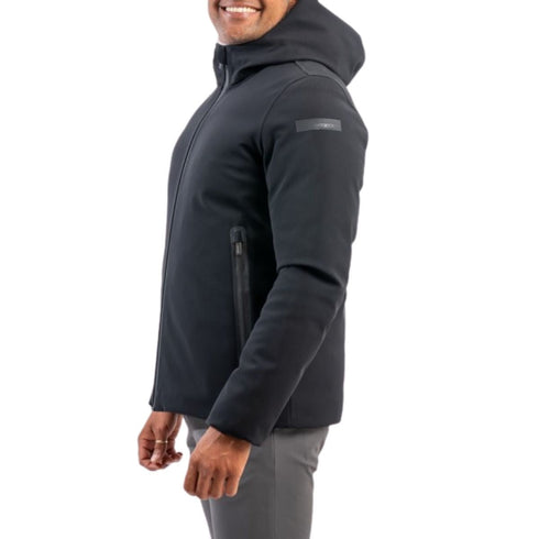 Parka Uomo Winter Storm con cappuccio Nero RRD- Francavilla Moda